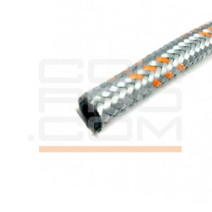 Fuel Hose – Zinc Plated Steel Overbraid / 5.5mm